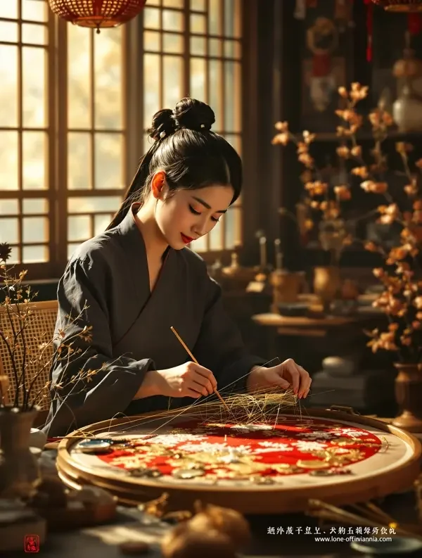 重生八零绣娘（穿越重生短剧）封面海报